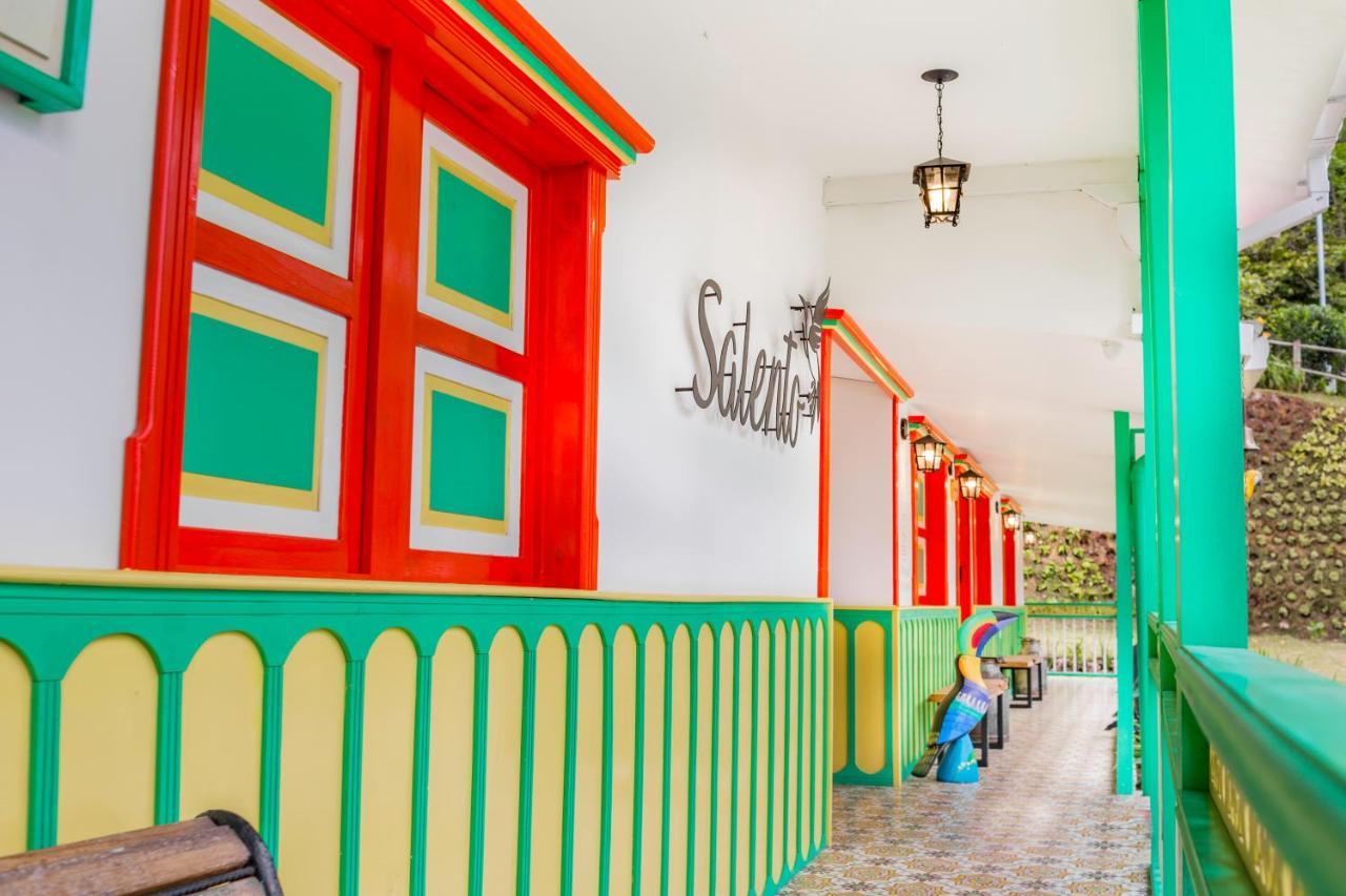 Hotel Mirador De Boquia Salento Kültér fotó