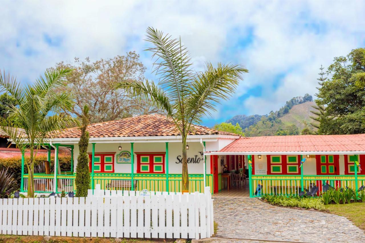 Hotel Mirador De Boquia Salento Kültér fotó