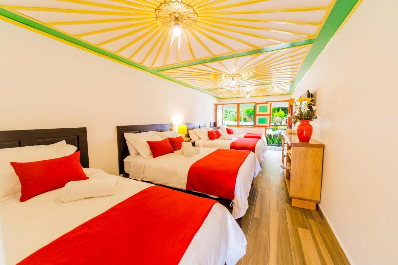 Hotel Mirador De Boquia Salento Kültér fotó