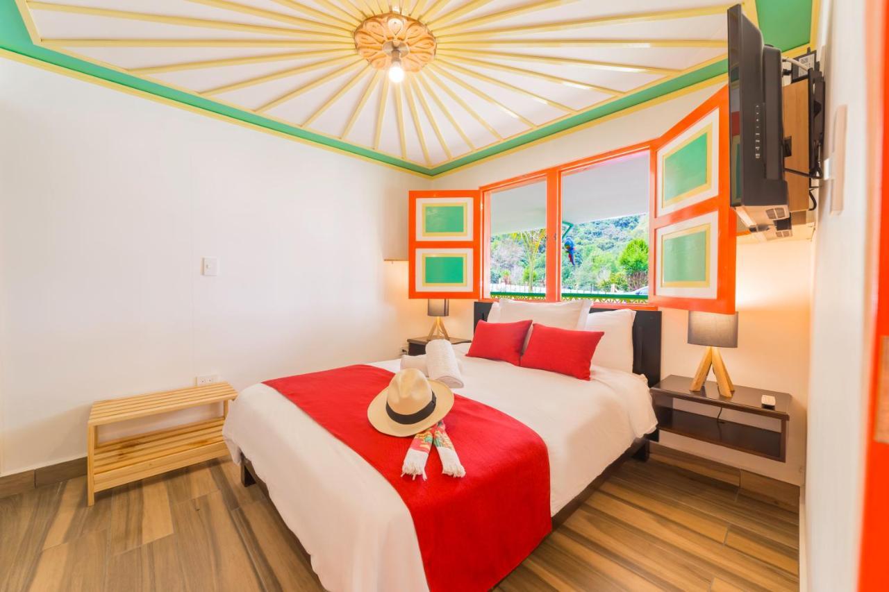 Hotel Mirador De Boquia Salento Kültér fotó