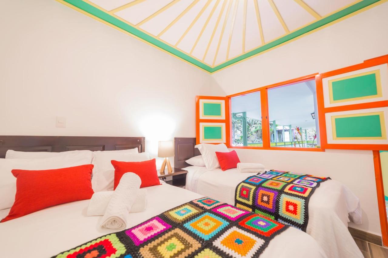 Hotel Mirador De Boquia Salento Kültér fotó