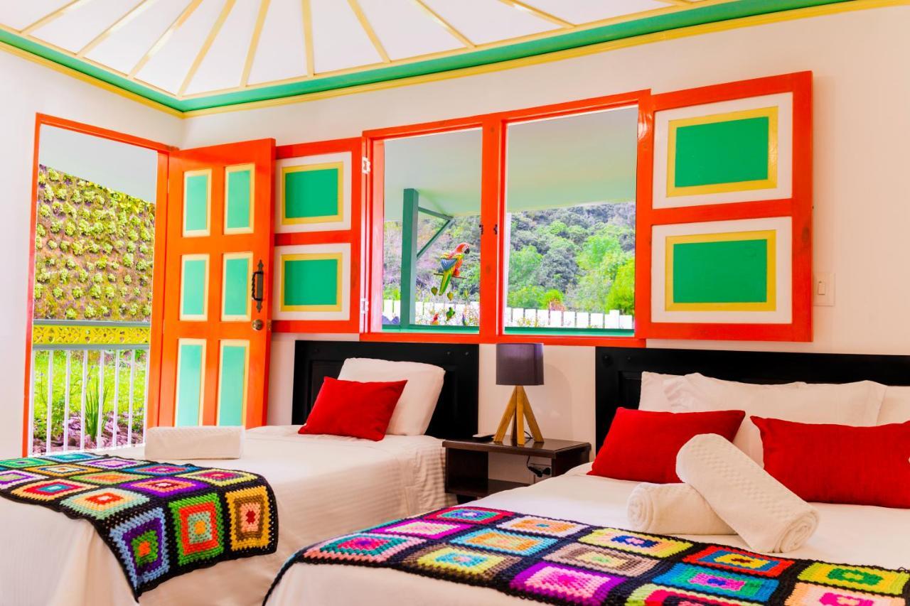 Hotel Mirador De Boquia Salento Kültér fotó