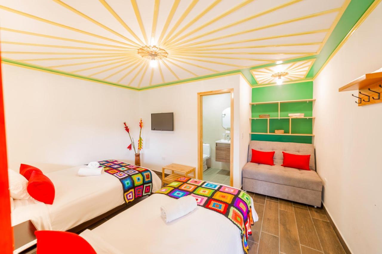 Hotel Mirador De Boquia Salento Kültér fotó
