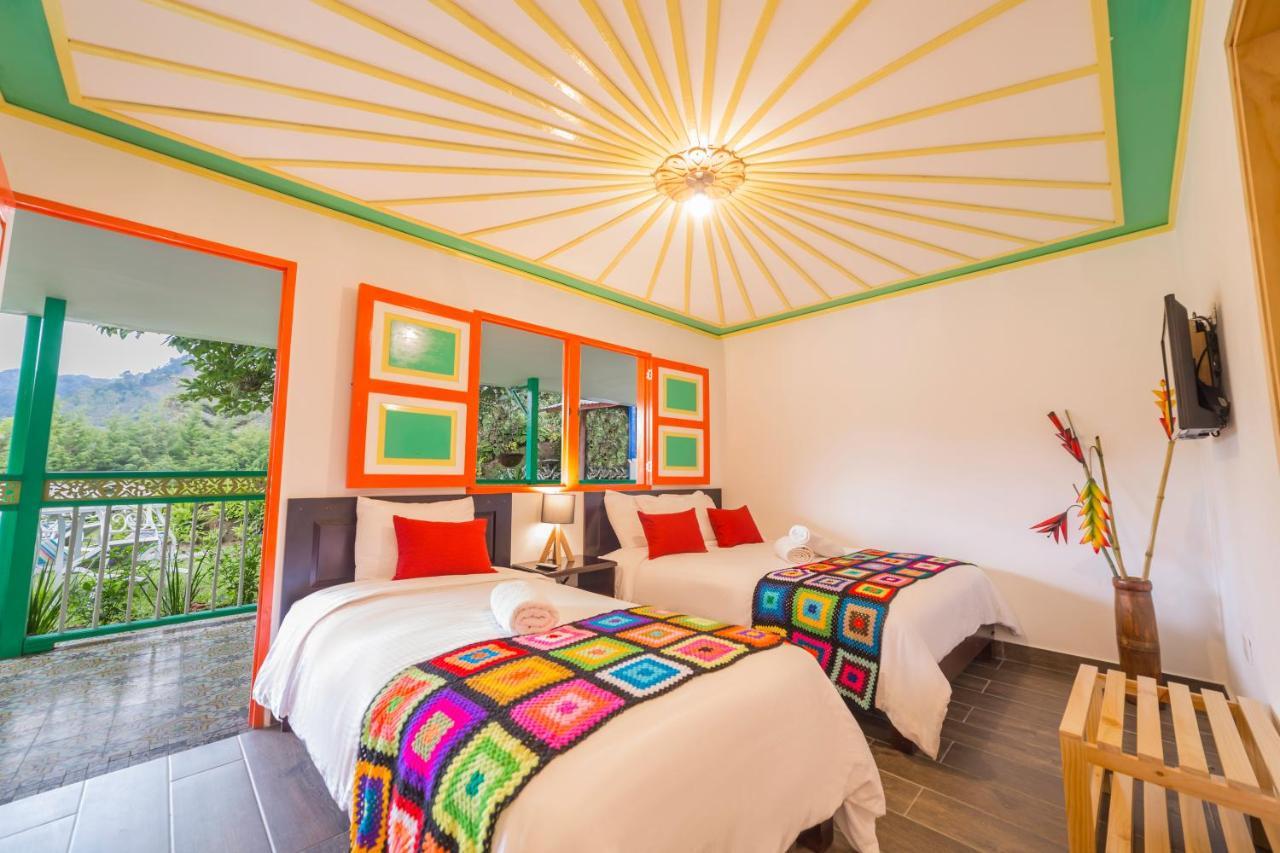 Hotel Mirador De Boquia Salento Kültér fotó