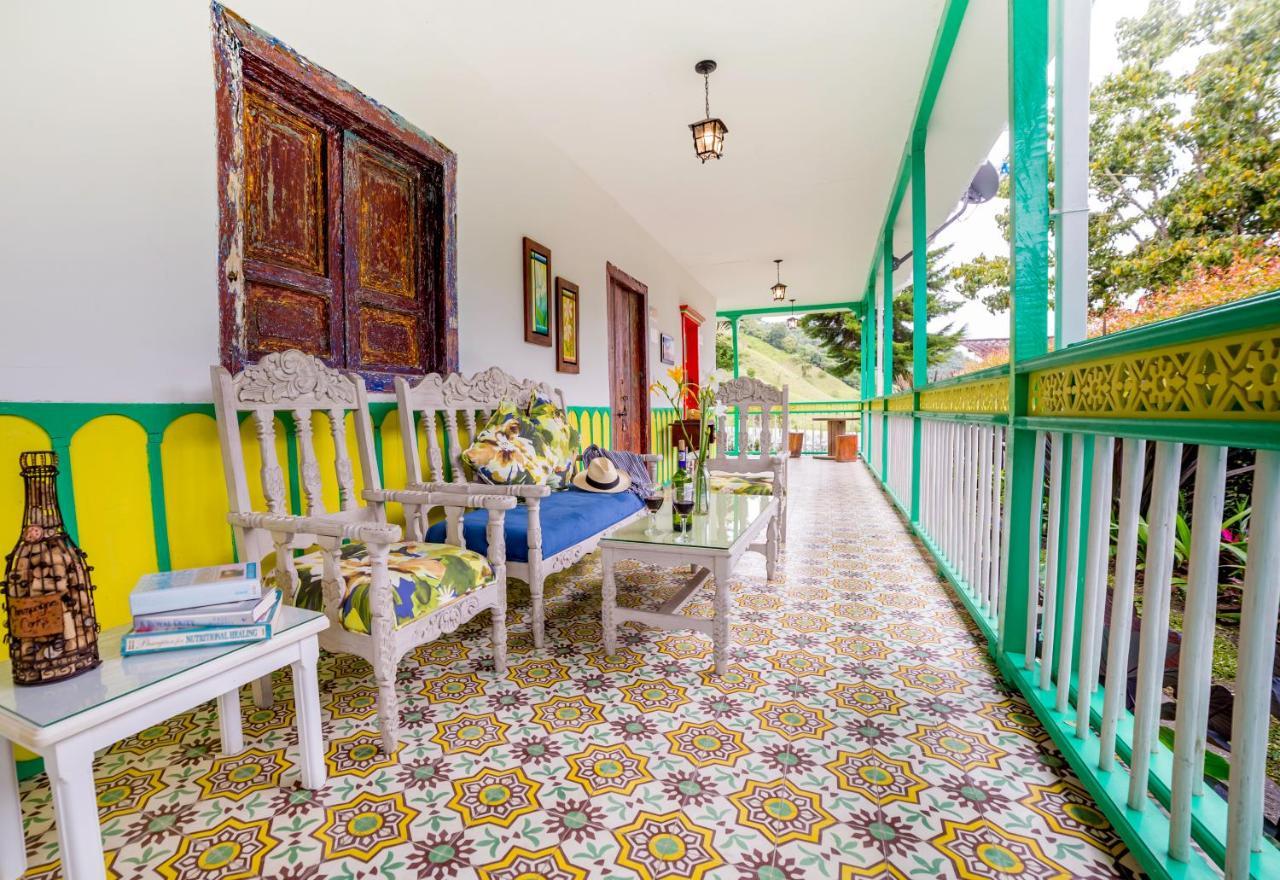 Hotel Mirador De Boquia Salento Kültér fotó