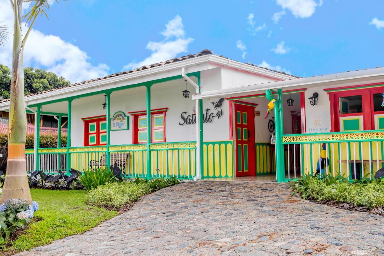 Hotel Mirador De Boquia Salento Kültér fotó
