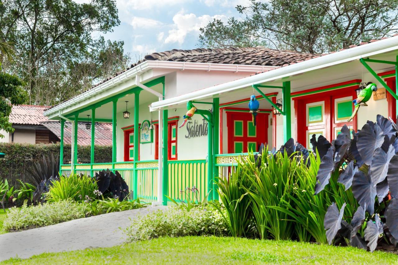 Hotel Mirador De Boquia Salento Kültér fotó