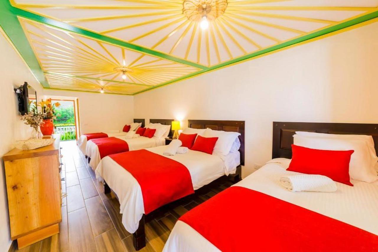Hotel Mirador De Boquia Salento Kültér fotó