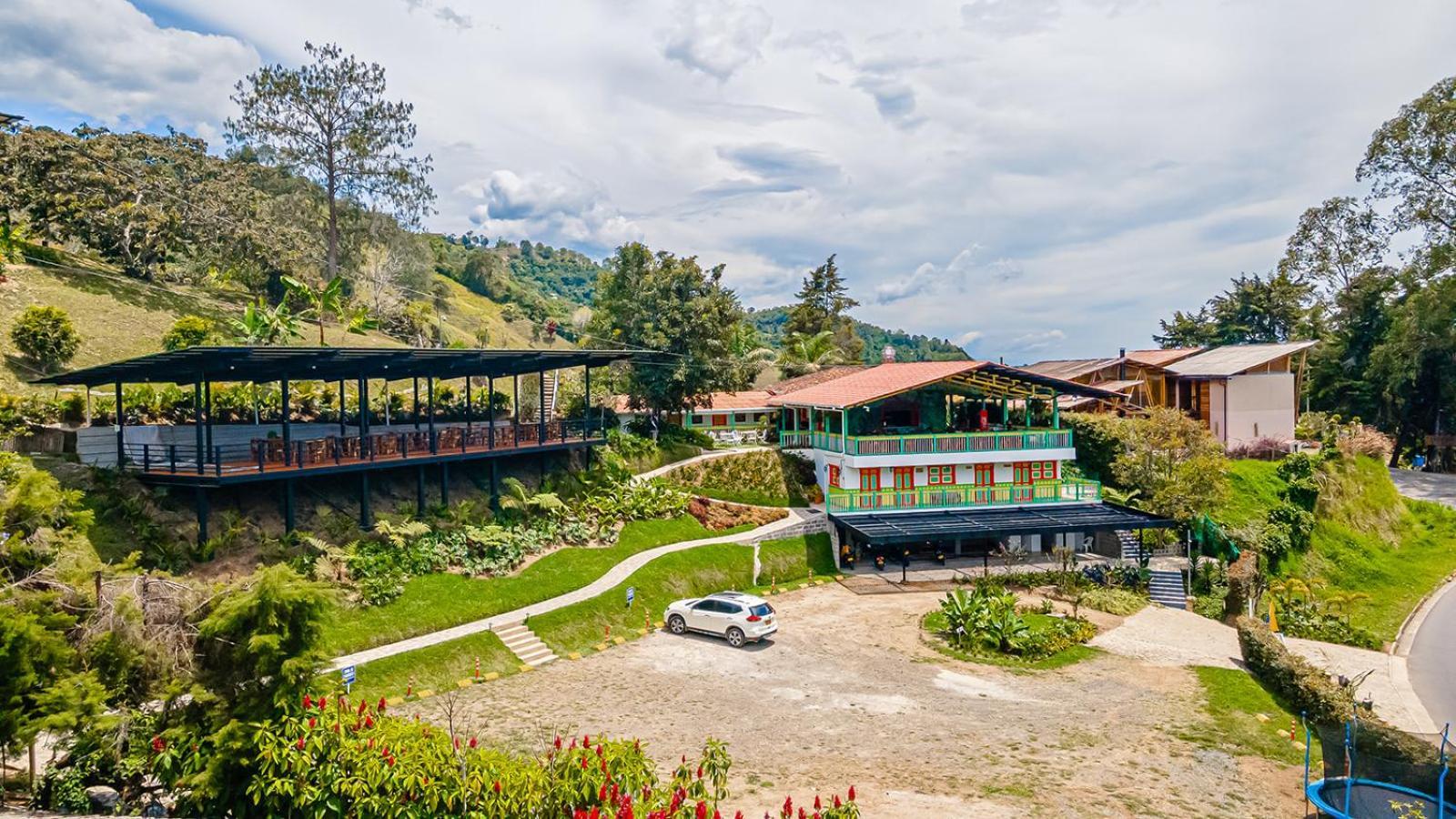 Hotel Mirador De Boquia Salento Kültér fotó